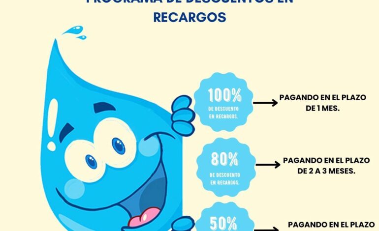 Invita Gobierno de Abelina López aprovechar el programa de descuentos de la CAPAMA