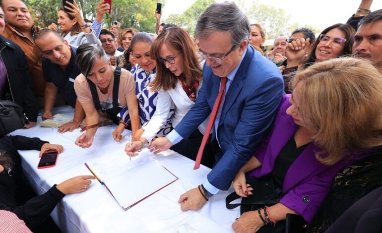 “Vamos hacia adelante, nuestra lucha sigue”: Marcelo Ebrard
