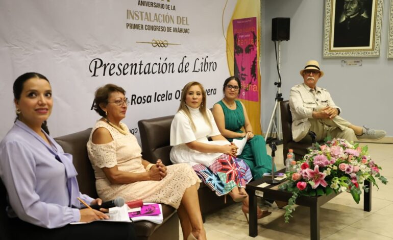 Presentan en el Congreso libro biográfico de Benita Galeana, galardonada postmortem con la presea «Sentimientos de la Nación»