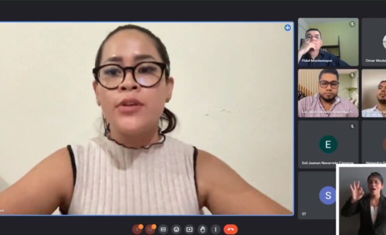 Inaugura el Congreso las mesas de trabajo virtuales de la consulta a personas con discapacidad