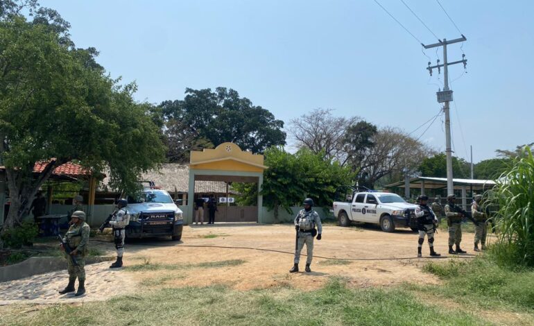Decomisan un rancho en La Pantoja, municipio de Coyuca de Catalán, por homicidio de fiscal de la Tierra Caliente