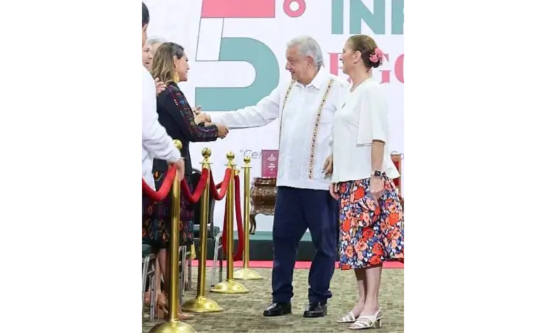 Asiste Evelyn Salgado al 5° Informe del Presidente, Andrés Manuel López Obrador