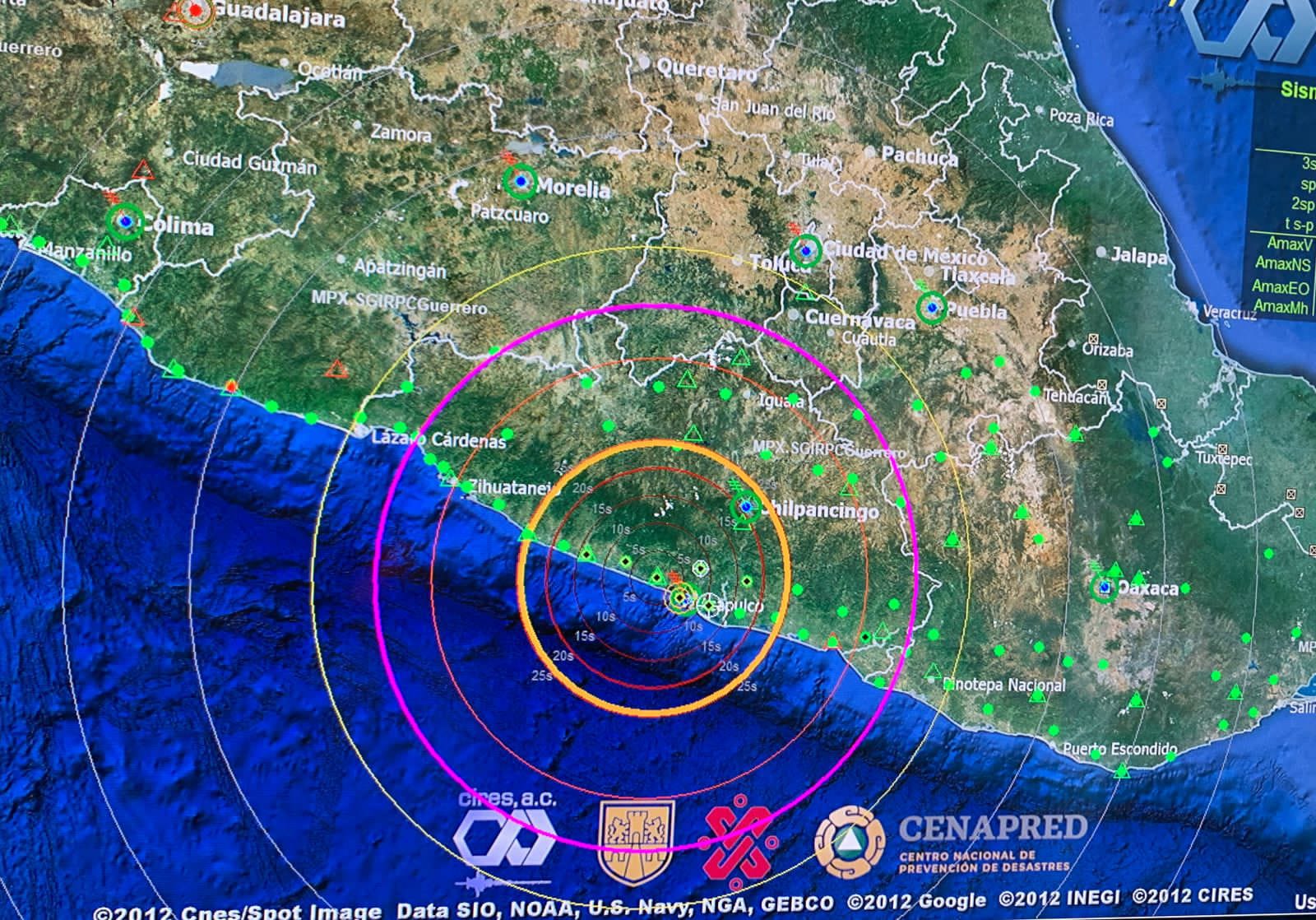 Sin afectaciones por sismo de 4.8 de magnitud: Secretaría de Gestión Integral de Riesgos y Protección Civil de Guerrero