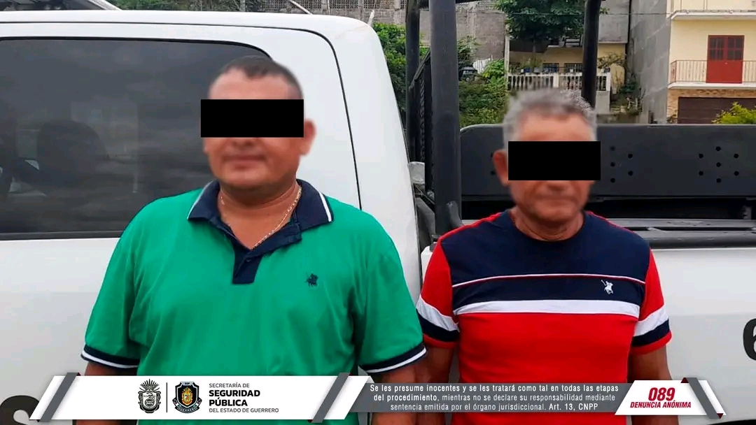 Detienen a dos hombres armados en Ometepec, Guerrero