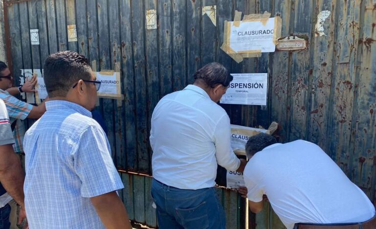 Clausuran rastro tolerado en el poblado La Sabana, Acapulco