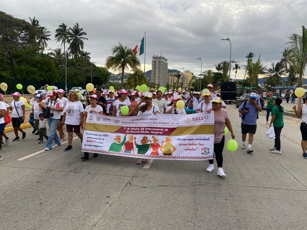 Conmemora la Secretaría de Salud del estado de Guerrero el Día Internacional de las Personas Adultas Mayores