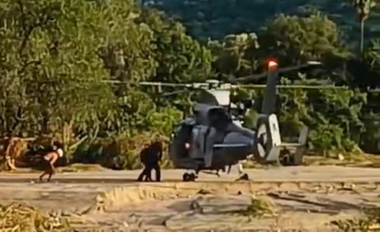Logran rescate de familia atrapada por creciente del río en Guerrero tras paso de «Max»