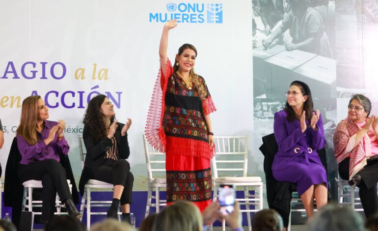 Conmemora Evelyn Salgado el 70 Aniversario del Voto de las Mujeres en México
