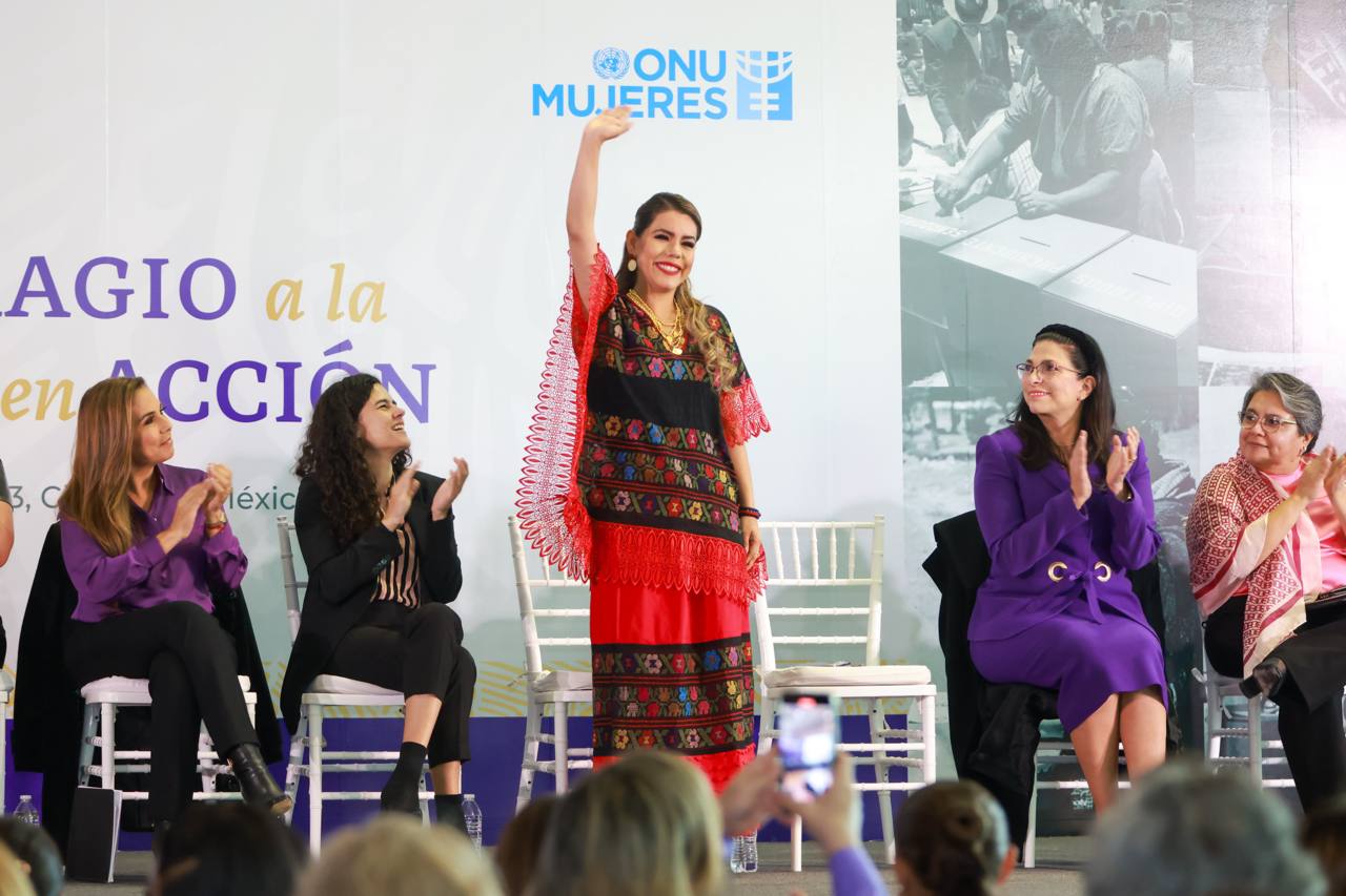 Conmemora Evelyn Salgado el 70 Aniversario del Voto de las Mujeres en México