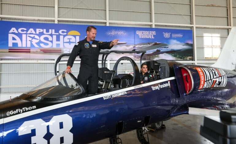 Estiman más de 500 MDP en derrama económica por regreso AirShow Acapulco 2023