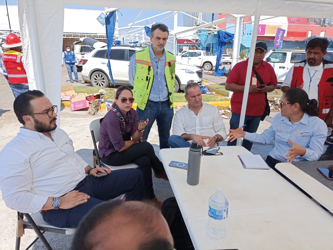 Titular de Sefodeco se reúne con representantes de tiendas comerciales de Acapulco para la reapertura de negocios