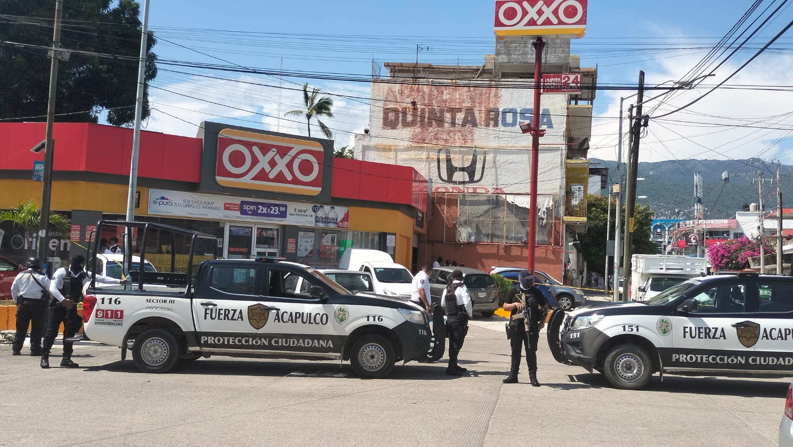 Balacera en el turístico Acapulco alarma a propios y visitantes