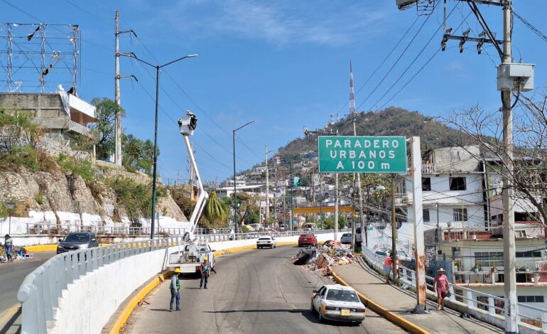 Mantiene CFE 70 por ciento de electrificación en Acapulco