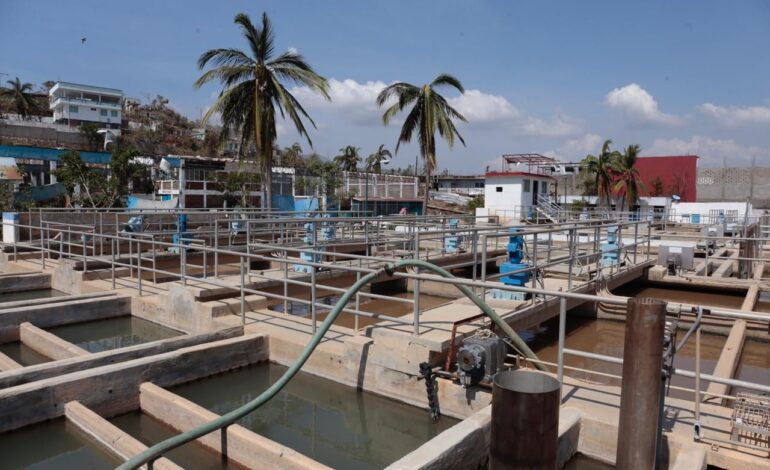 Informa Gobierno de Abelina López Rodríguez avance en el servicio de agua potable