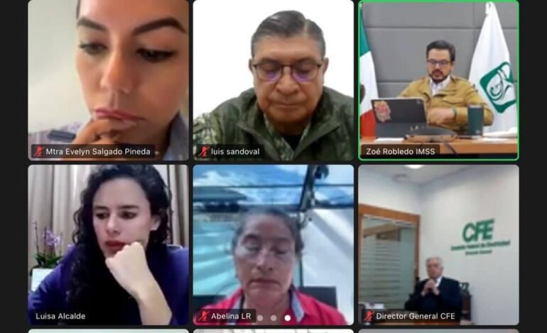 Encabezan Evelyn Salgado y Luisa María Alcalde reunión de Plan de Reconstrucción Acapulco y Coyuca de Benítez