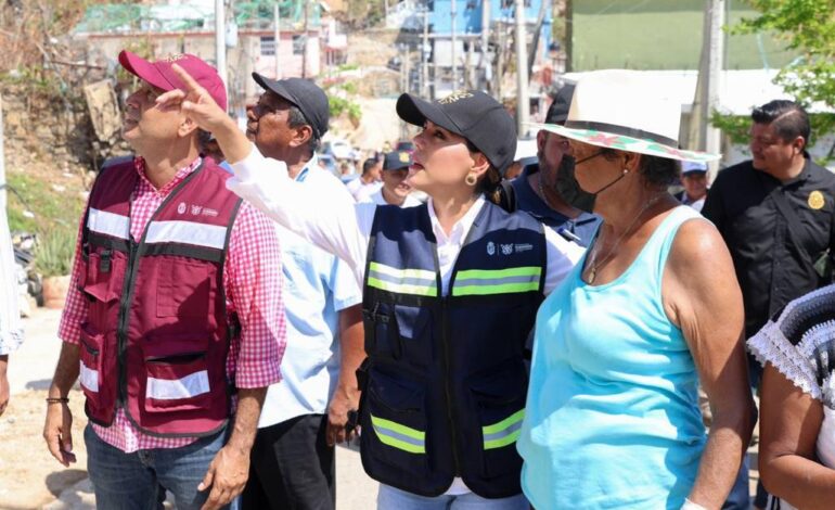 Vamos a salir adelante; Acapulco se pondrá de pie: Evelyn Salgado