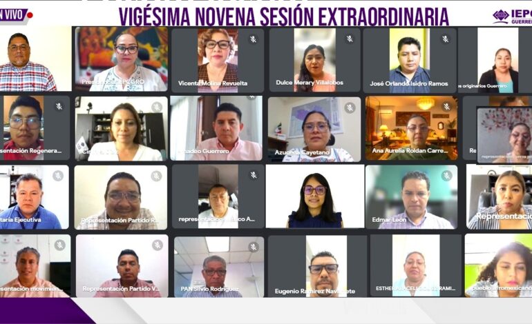 Otis: IEPC modifica calendario del Proceso Electoral de Diputaciones Locales y Ayuntamientos 2023-2024