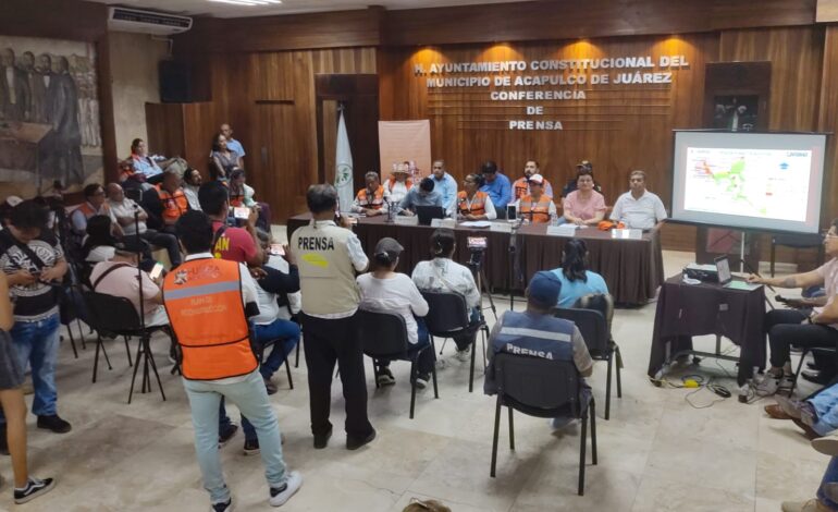 Presenta Abelina López Rodríguez avance de Plan de Reconstrucción «Fuerza Acapulco»