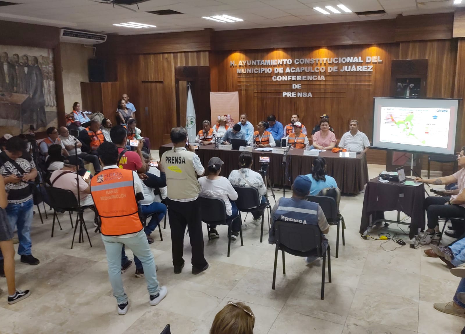 Presenta Abelina López Rodríguez avance de Plan de Reconstrucción «Fuerza Acapulco»