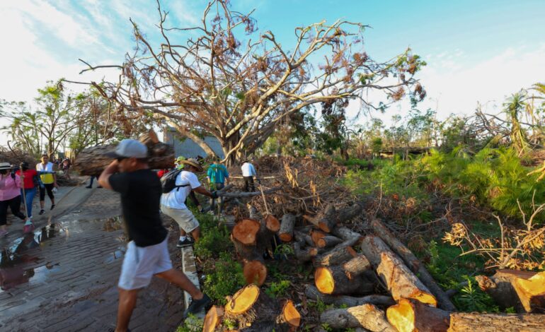Cientos de familias, organizaciones y dirigentes sindicales apoyaron en las jornadas de limpieza del Parque Papagayo