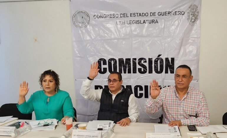 Aprueba Comisión de Hacienda Leyes de Ingresos de 7 municipios y 40 Tablas de Valores
