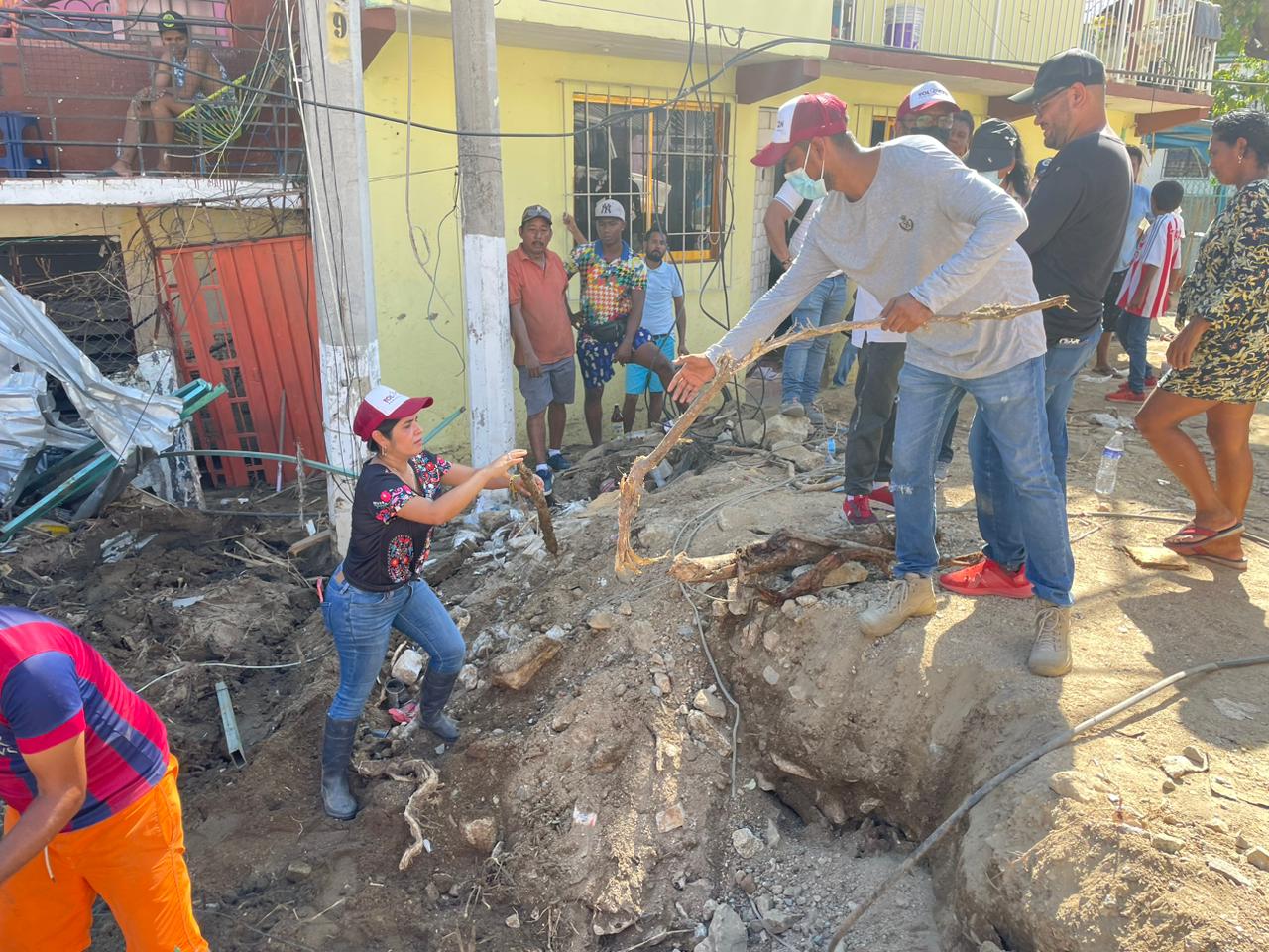 Palma Sola, el centro de la batalla de Yoloczin Domínguez por limpiar Acapulco