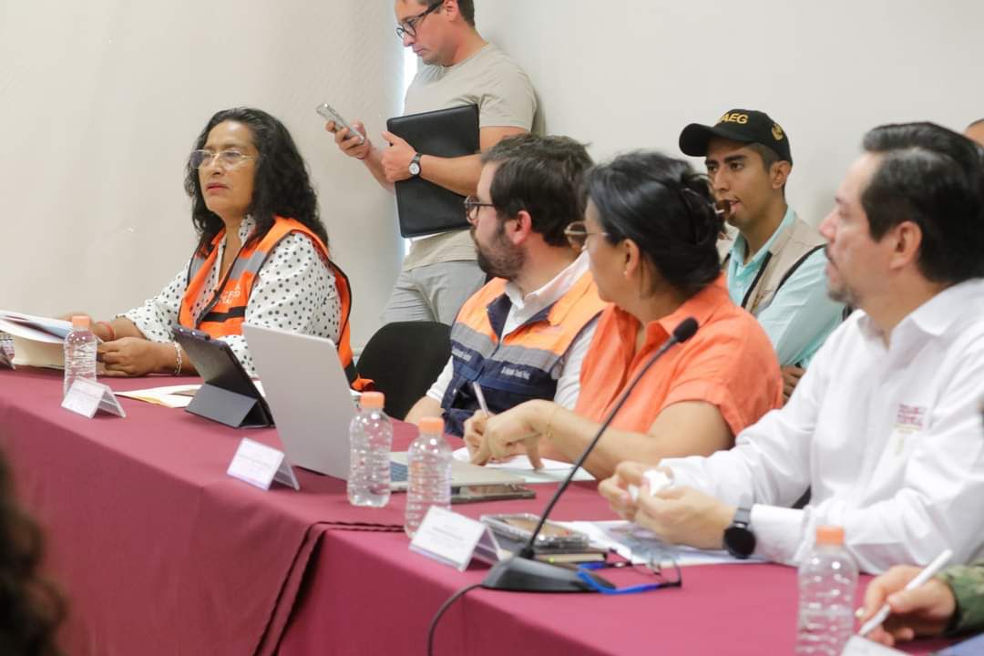 Se reúne Abelina López Rodríguez con Luisa María Alcalde y Evelyn Salgado