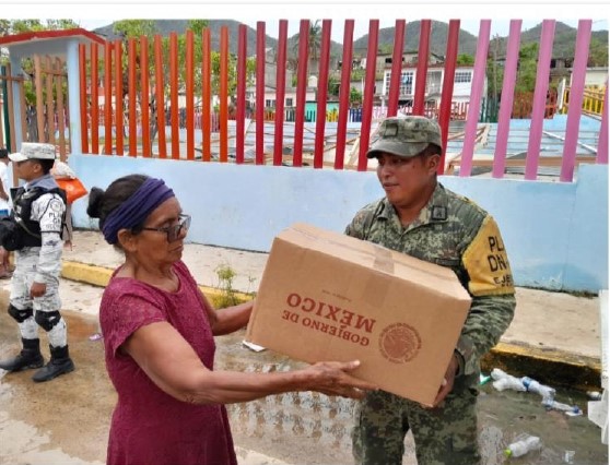 Actividades de la SEDENA y SEMAR por la aplicación del Plan DN-III-E para este lunes 18 de diciembre en Acapulco y Coyuca de Benítez