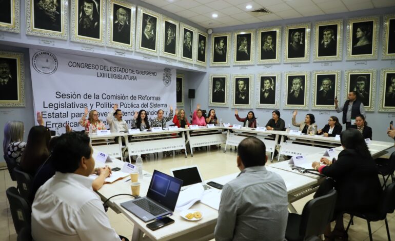 Desarrollan cuarta sesión de la Comisión de Reformas Legislativas para erradicar la violencia contra las mujeres
