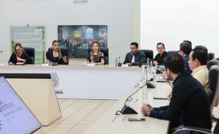 Se reúne gobernadora Evelyn Salgado con consejeras del INE y del IEPC de Guerrero