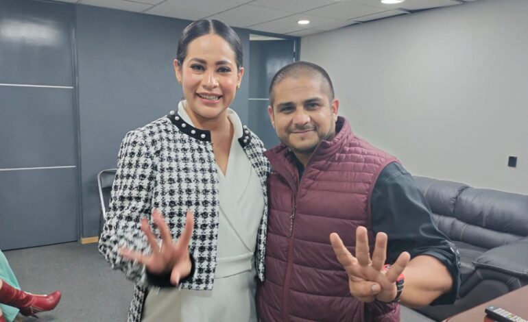 Felicita Jacko Badillo a la diputada Citlali Calixto, nueva presidenta de la Jucopo