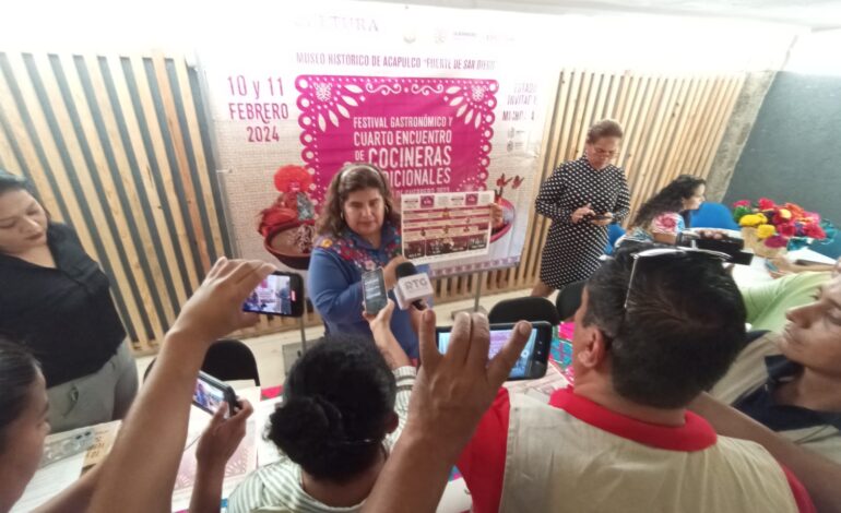 Homenajearán comida con «Festival Gastronómico y Cuarto Encuentro de Cocineras Tradicionales del Estado de Guerrero 2023»