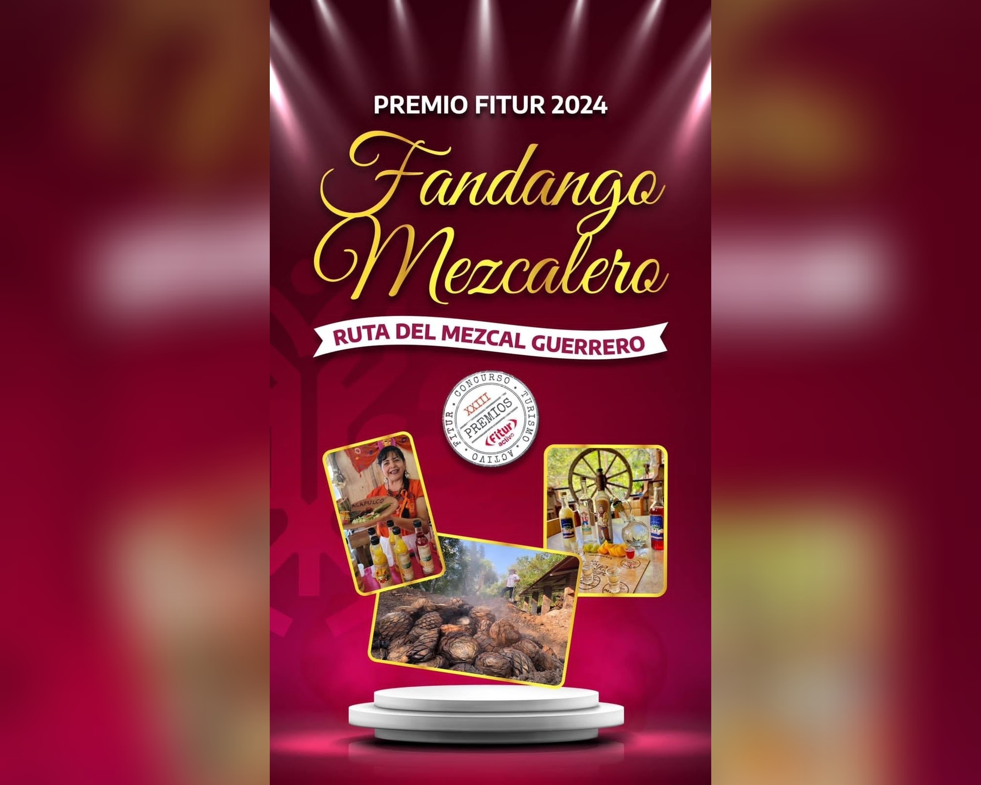 Guerrero, ganador del Premio Fitur 2024 en la Categoría de Mejor Producto Internacional, anuncia Evelyn Salgado