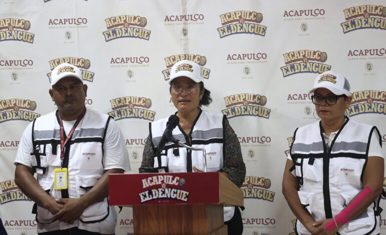 Presenta Gobierno de Acapulco la campaña “Acapulco Contra el Dengue”