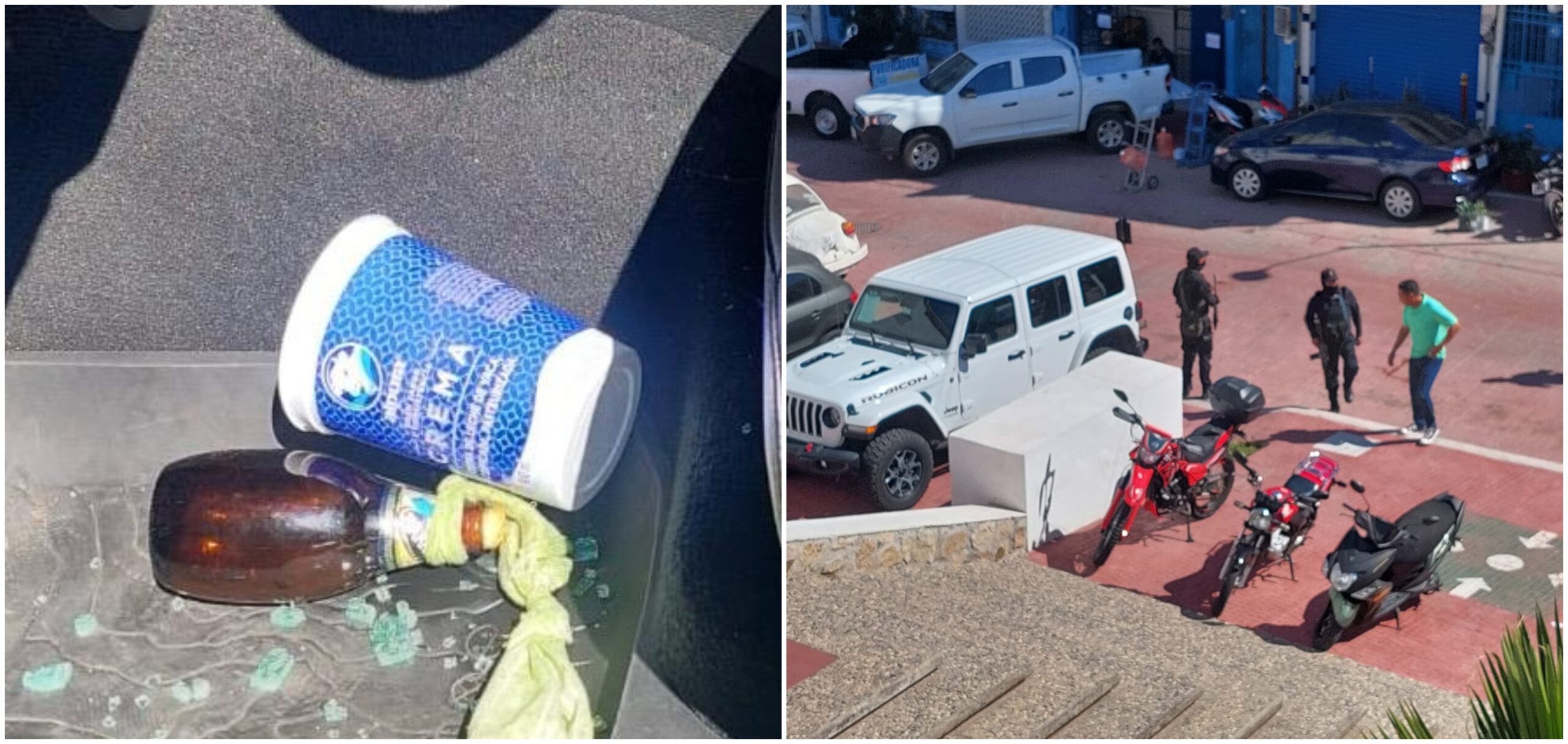Bandalizan y arrojan bomba molotov al vehículo de funcionaria del Gobierno de Guerrero en Acapulco