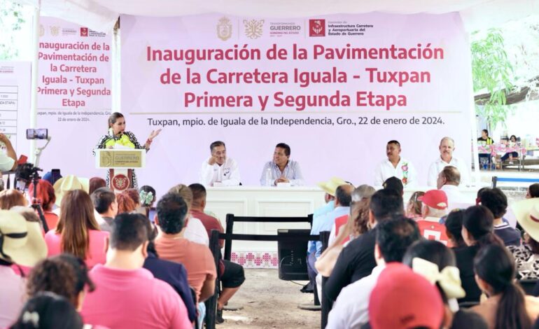 Este 2024 nos propusimos redoblar esfuerzos y será el año de las obras: Evelyn Salgado