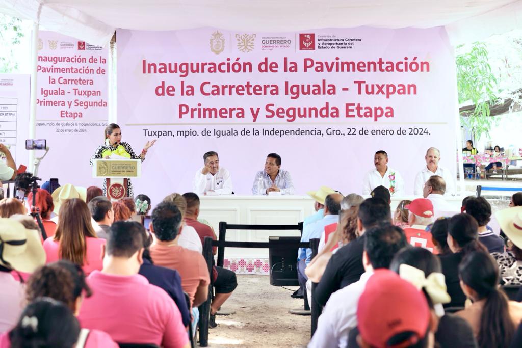 Este 2024 nos propusimos redoblar esfuerzos y será el año de las obras: Evelyn Salgado