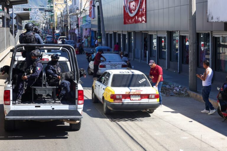 operativo coordinado transporte público Acapulco - III