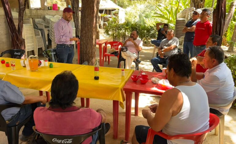 Comisarios de Acapulco respaldan a Silvestre Arizmendi como aspirante de Morena a la alcaldía