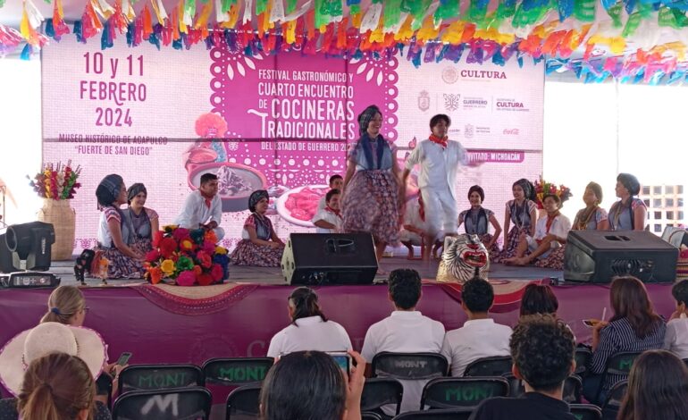 Inicia con éxito el Festival Gastronómico y Cuarto Encuentro de Cocineras Tradicionales en Acapulco