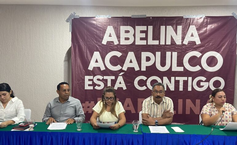Respaldan Regidores a Abelina López Rodríguez para la continuidad en Acapulco