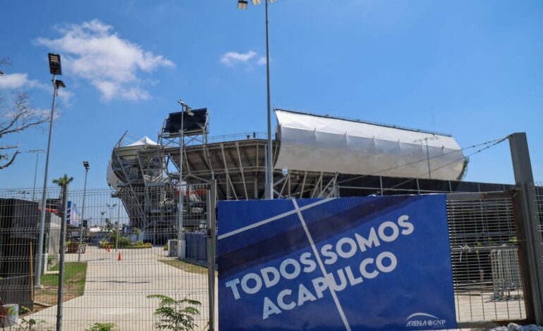 Todo listo para recibir al Abierto Mexicano de Tenis en la Arena GNP