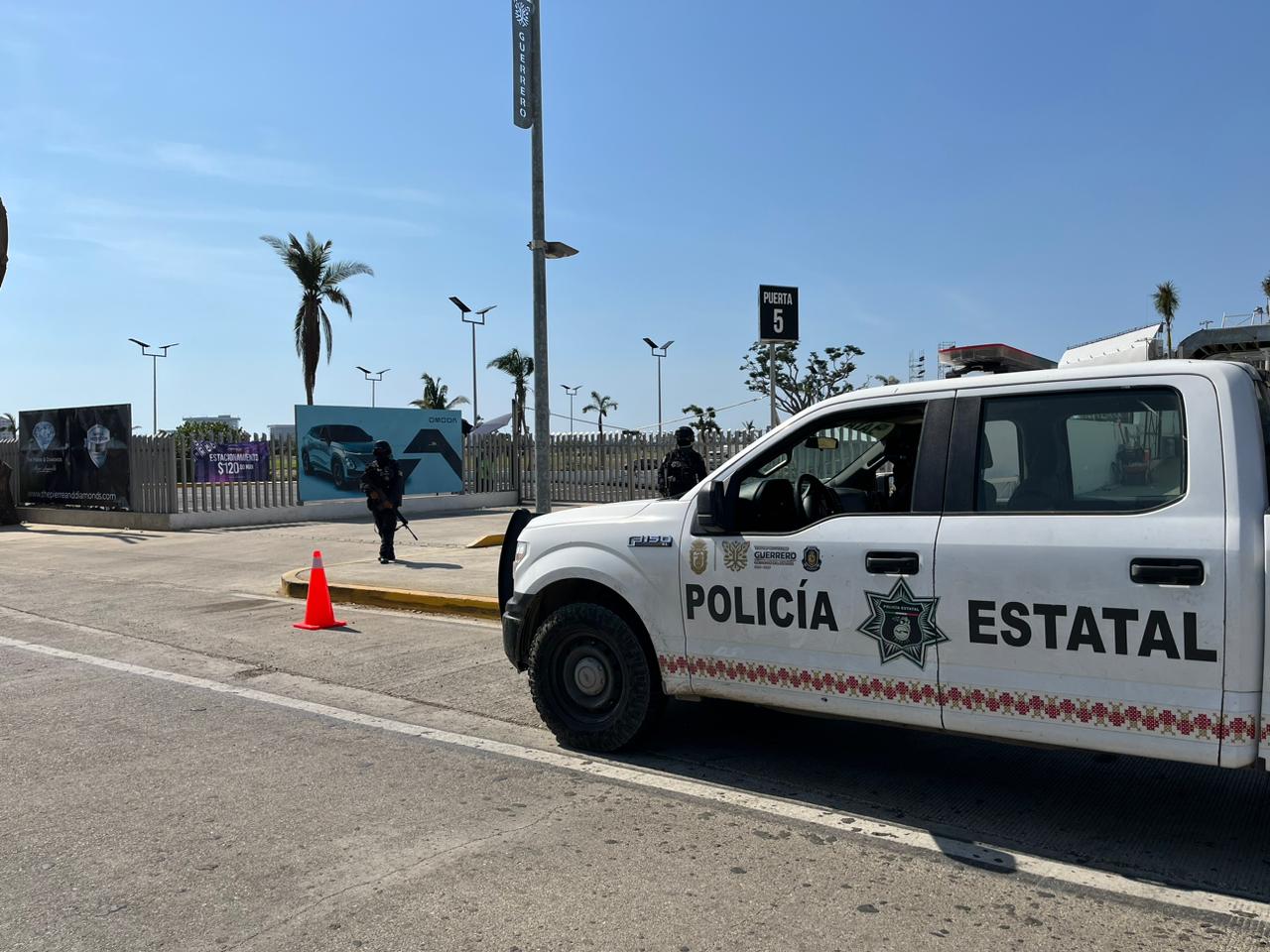 Por abierto mexicano de tenis 2024 en Acapulco, la Secretaría de Seguridad Pública refuerza seguridad
