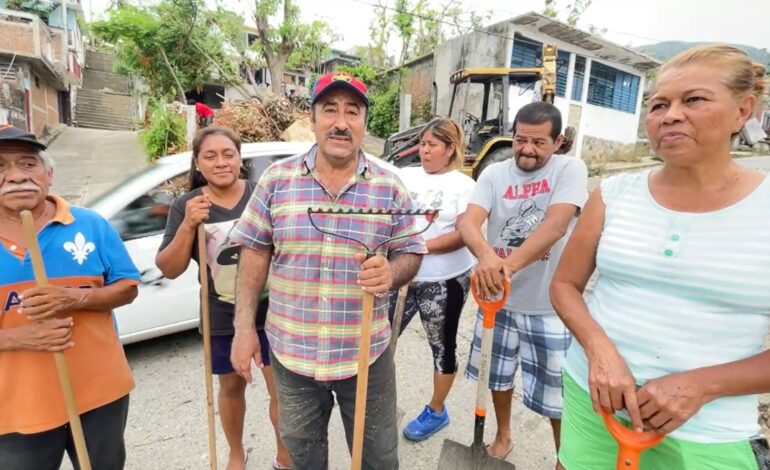 Yoloczin vino a ayudarnos cuando nadie nos volteaba a ver, recuerdan vecinos