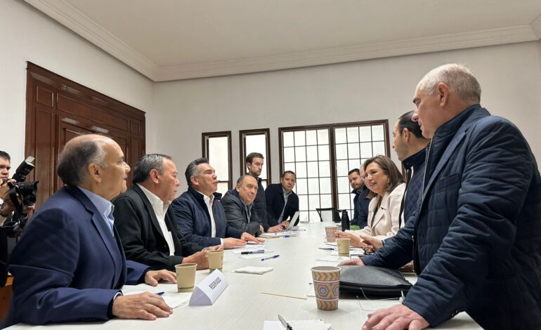 Manuel Añorve y aliados evalúan acciones de la alianza PRI, PAN y PRD en el Senado