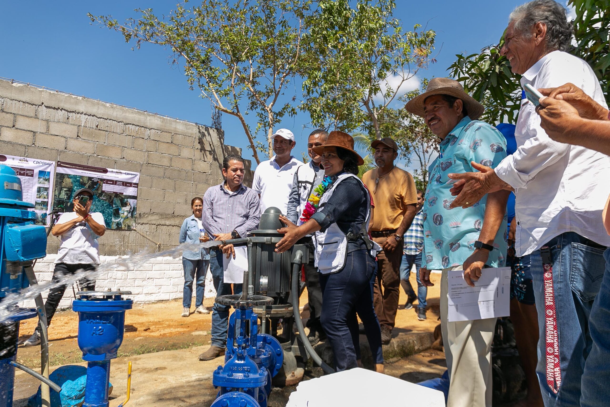 Pone en marcha Gobierno de Acapulco 18 equipos nuevos de bombeo