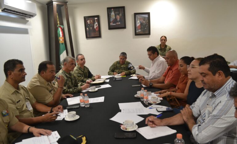 Marina y autoridades municipales, estatales y federales evalúan acciones a implementar en la isla La Roqueta