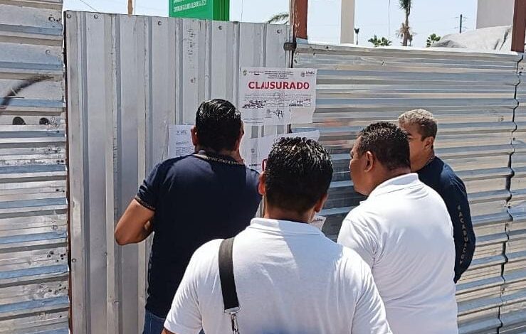 Clausura Gobierno de Acapulco expendio de gasolina por no contar con permisos