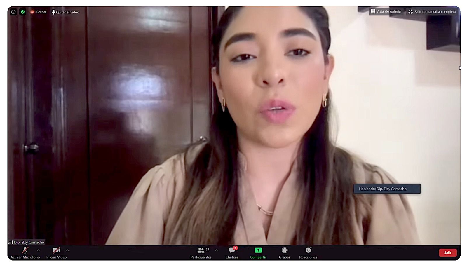 Plantea Elzy Camacho reformas para que a mujeres diagnosticadas con dismenorrea se les otorgue una licencia remunerada