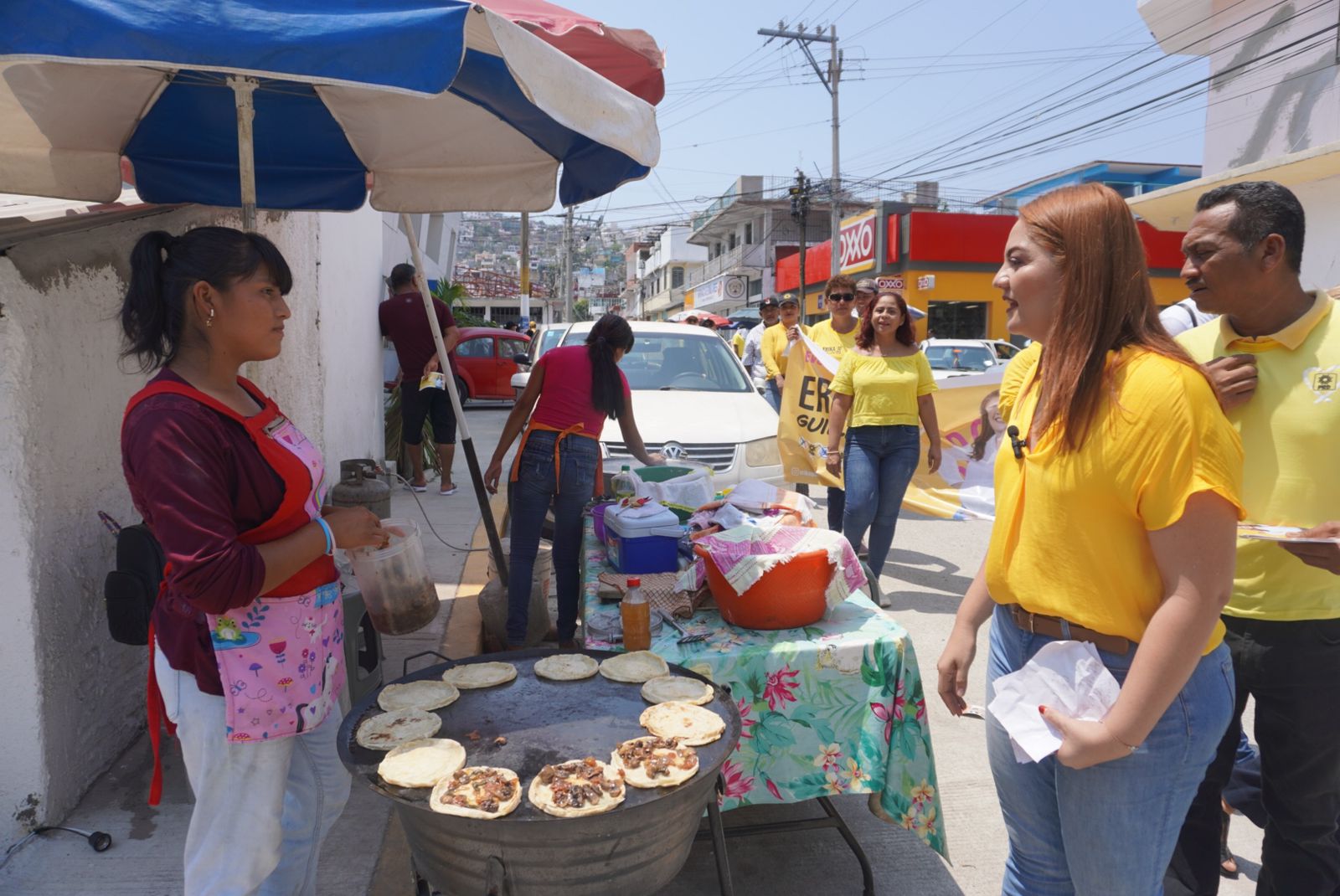 Inicia campaña Erika Guillén respaldada por habitantes del distrito 4 de Acapulco